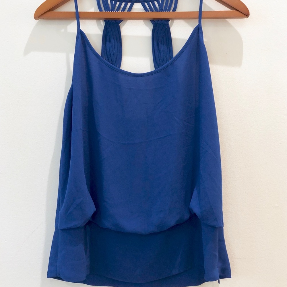 NWT! {Naked Zebra} royal blue tank size M